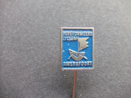 Gereformeerd Scholengemeenschap Guido de Bres Lyceum HAVO MAVO VBO LWOO Amersfoort blauw
